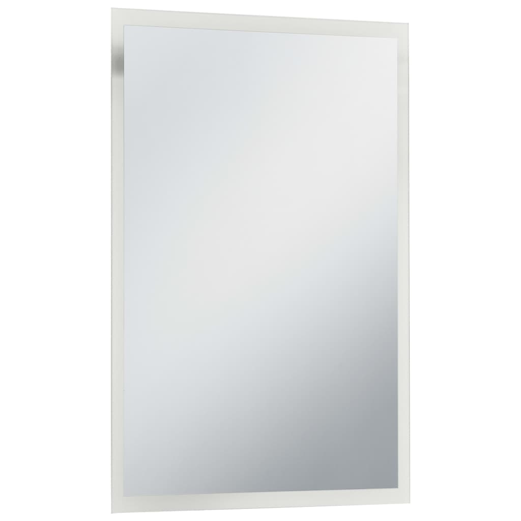 vidaXL Oglindă cu LED de perete de baie, 60 x 80 cm