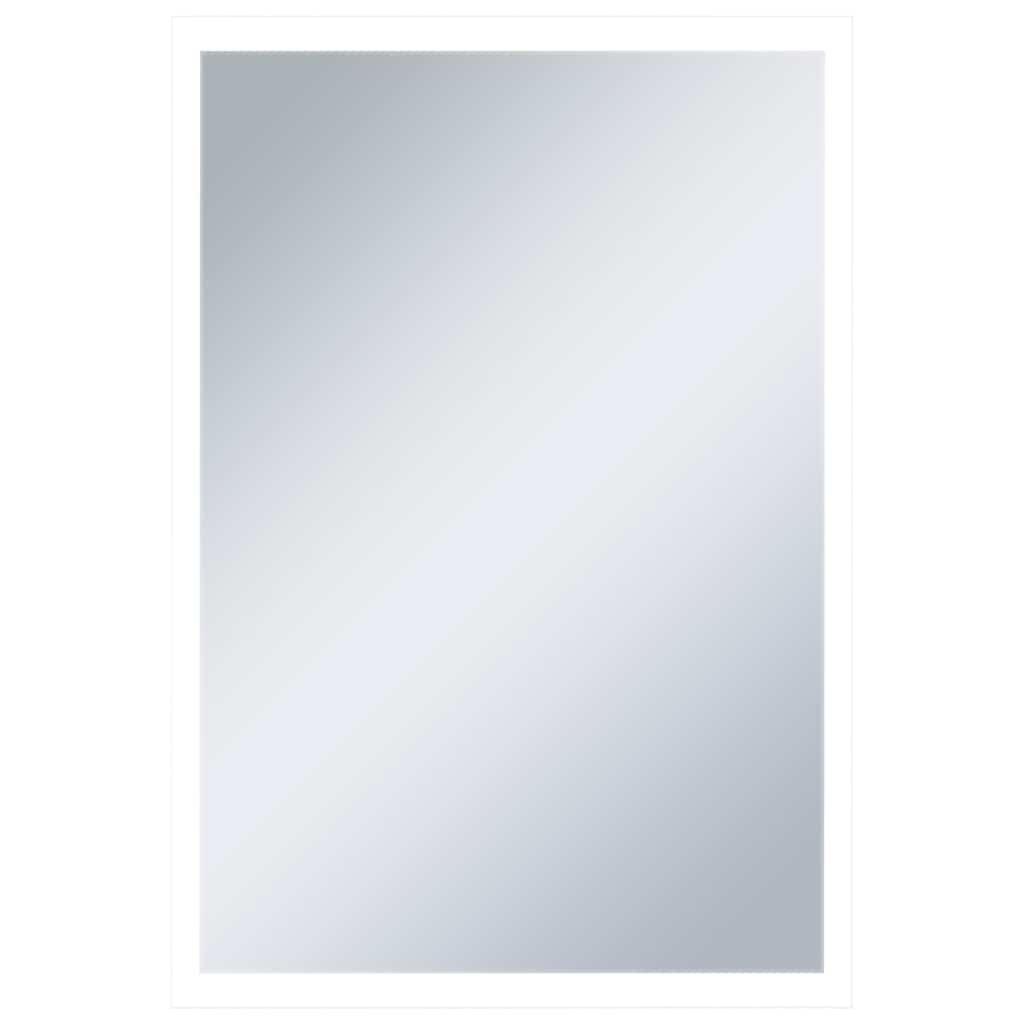 vidaXL Koupelnové nástěnné zrcadlo s LED osvětlením 60 x 100 cm