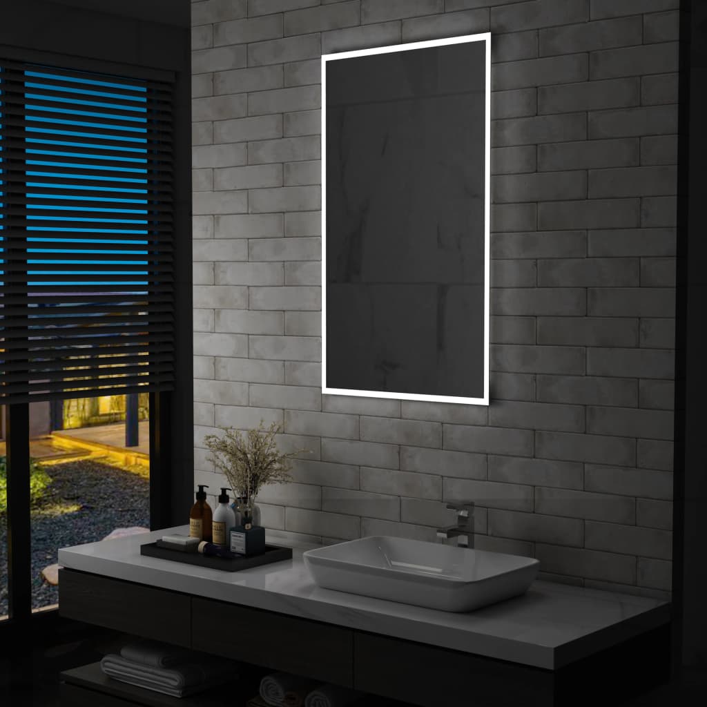 Badezimmer-Wandspiegel mit LEDs 60×100 cm kaufen