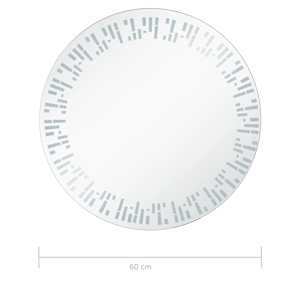 Koupelnové zrcadlo s LED osvětlením 60 cm - obrázek 8