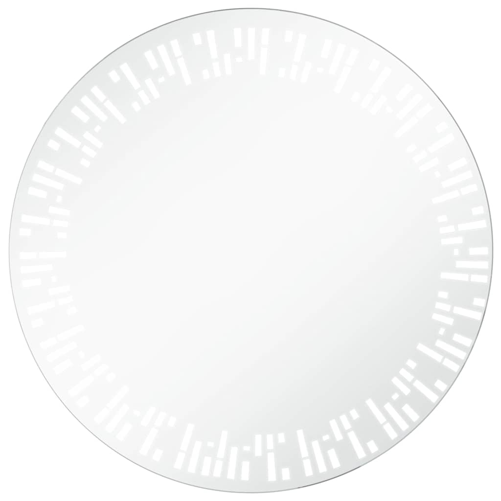 vidaXL Koupelnové zrcadlo s LED osvětlením 70 cm