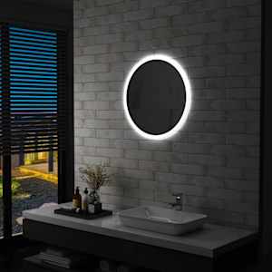 Koupelnové zrcadlo s LED osvětlením 60 cm