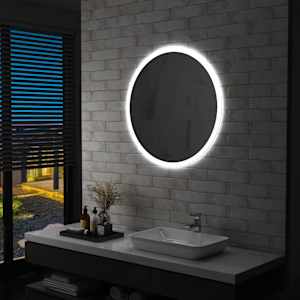 Koupelnové zrcadlo s LED osvětlením 80 cm
