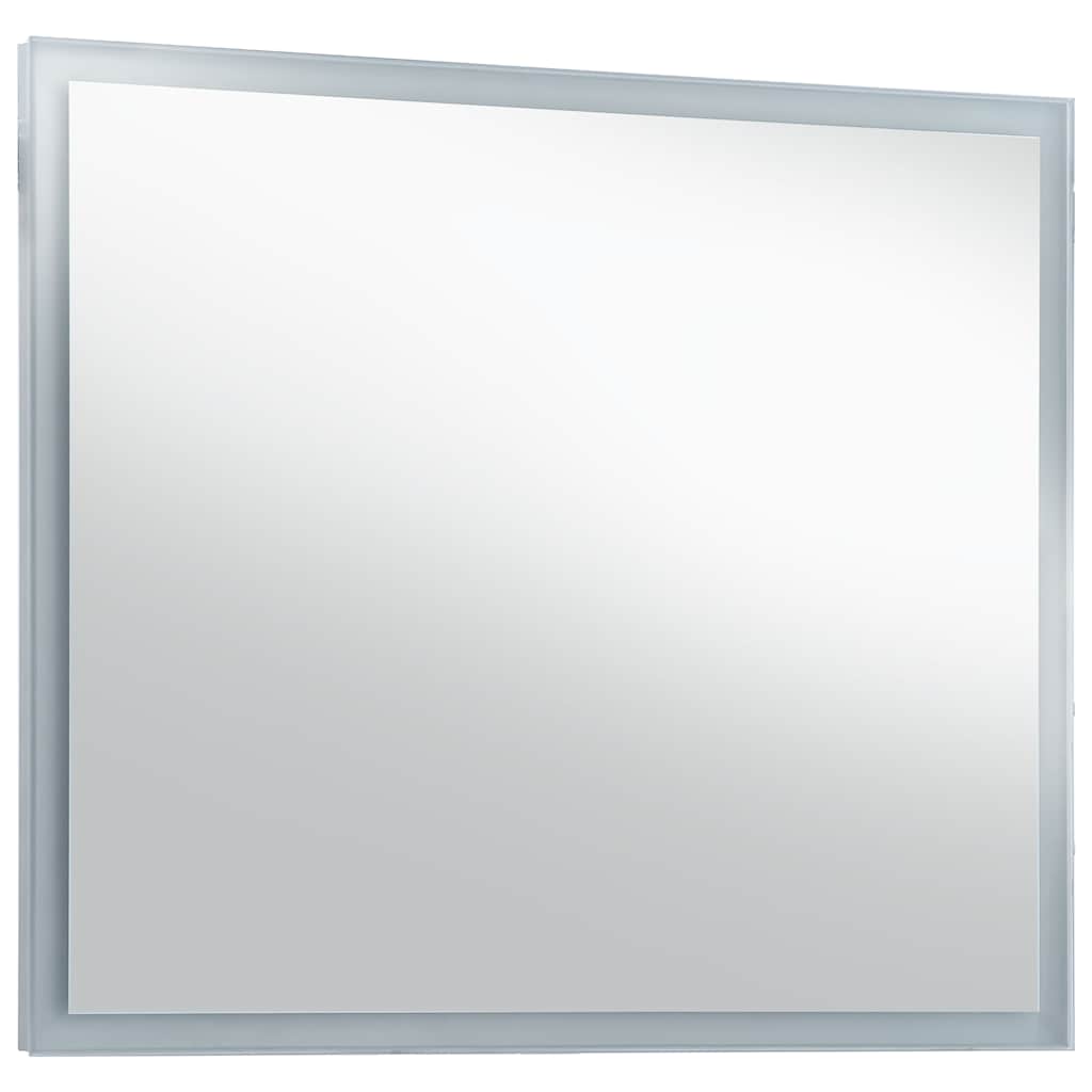 Thumbnail - vidaXL Badezimmer-Wandspiegel mit LEDs 80x60 cm
