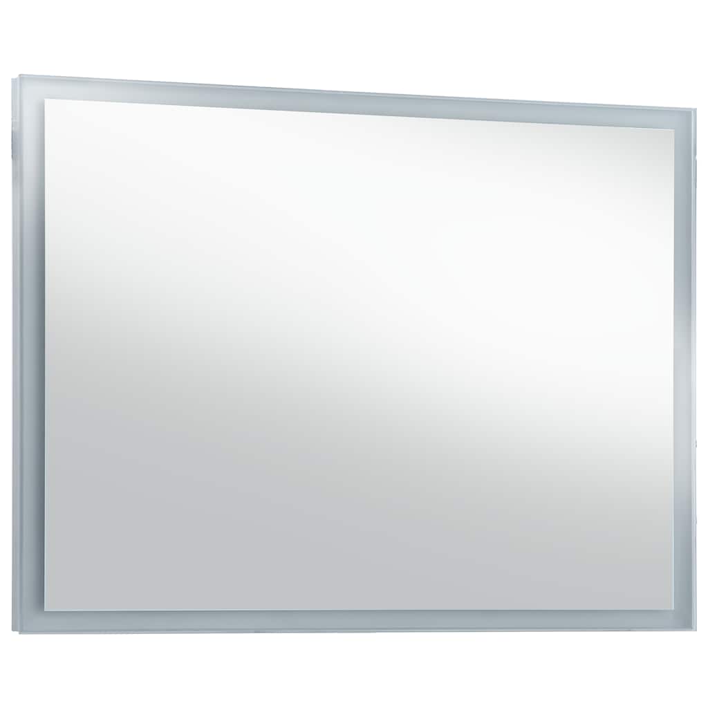 vidaXL Oglindă cu LED pentru perete de baie, 100 x 60 cm