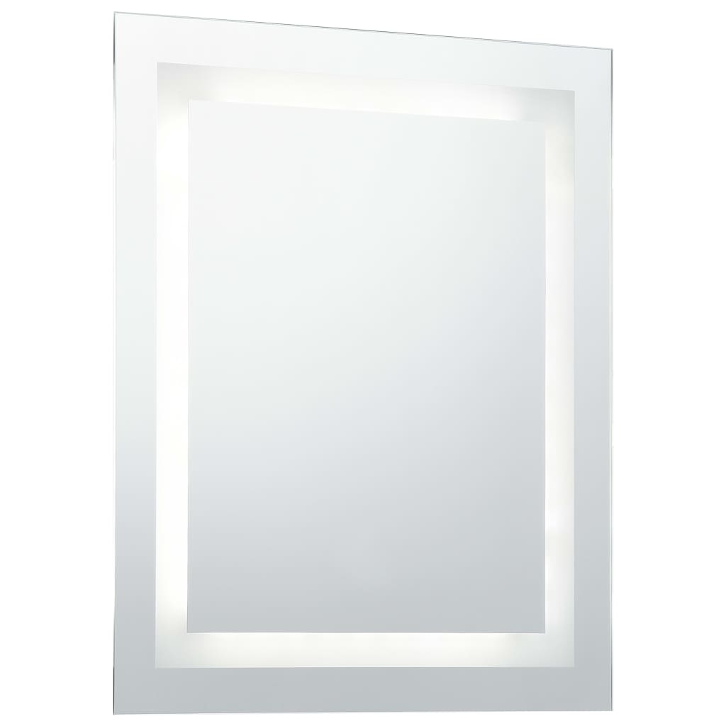 

vidaXL Badkamerspiegel LED met aanraaksensor 50x60 cm