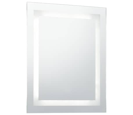 vidaXL Καθρέφτης Μπάνιου LED με Αισθητήρα Αφής 50 x 60 εκ.