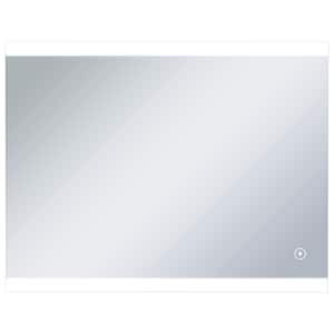 Koupelnové zrcadlo s LED světly a dotykovým senzorem 80 x 60 cm - obrázek 2