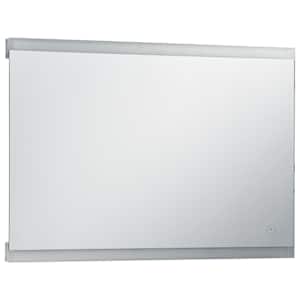 vidaXL Καθρέφτης Μπάνιου Τοίχου με LED/Αισθητήρα Κίνησης 100 x 60 εκ.
