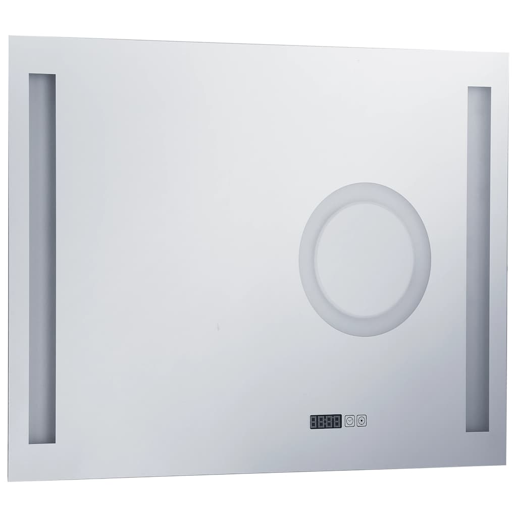 vidaXL Oglindă cu LED de perete de baie, cu senzor tactil, 80 x 60 cm