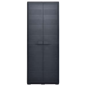 vidaXL Sodo spintelė, 65x38x171cm, plastikas