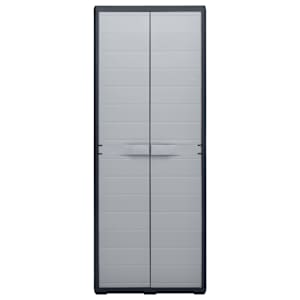 vidaXL Sodo spintelė, 65x38x171cm, plastikas