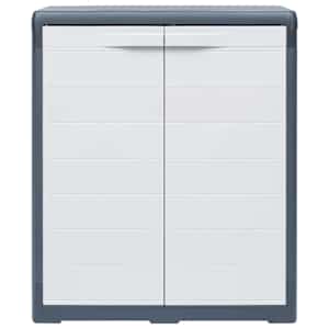 vidaXL Sodo spintelė, 78x46x94cm, plastikas, XL