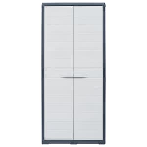 vidaXL Tuinkast XL 78x46x175 cm kunststof