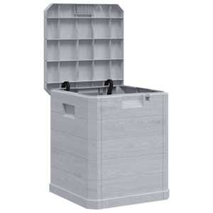 vidaXL aia hoiukast 90 l, helehall