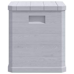 Zahradní úložný box 90 l světle šedý - obrázek 5