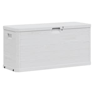Zahradní úložný box 280 l světle šedý - obrázek 3