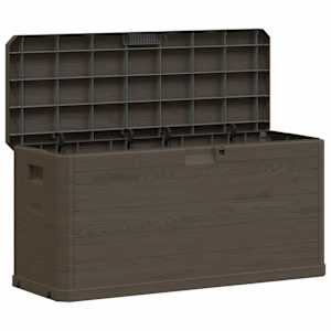 vidaXL aia hoiukast 280 l, pruun