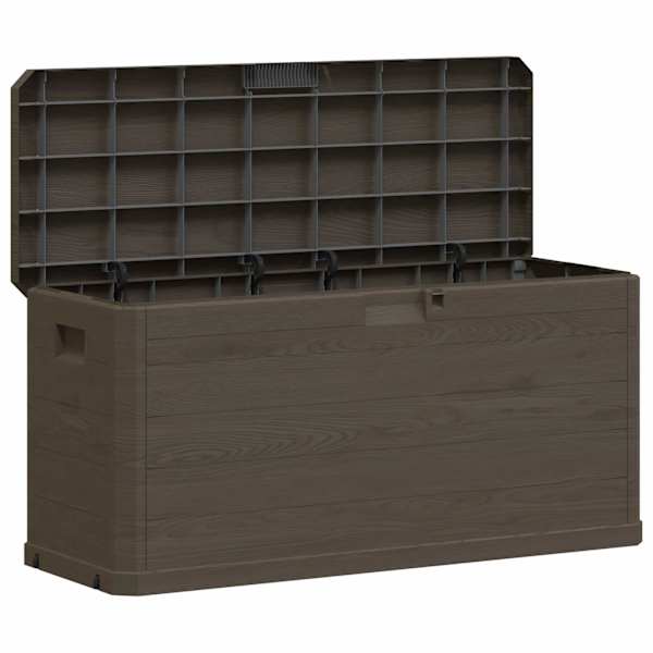 vidaXL aia hoiukast 280 l, pruun