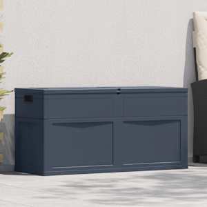 Zahradní úložný box 320 l černý - obrázek 2