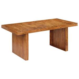 Jídelní stůl 180 x 90 x 75 cm masivní akáciové dřevo