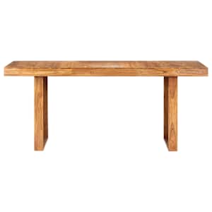 Jídelní stůl 180 x 90 x 75 cm masivní akáciové dřevo - obrázek 2