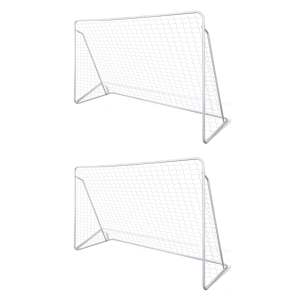 vidaXL jalgpalliv&auml;ravad, teras, 2 tk, 240 x 90 x 150 cm