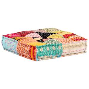 Modulární pouf patchwork textil - obrázek 7