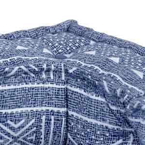 Modulární pouf indigo textil - obrázek 6