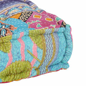Pouf patchwork textil - obrázek 3