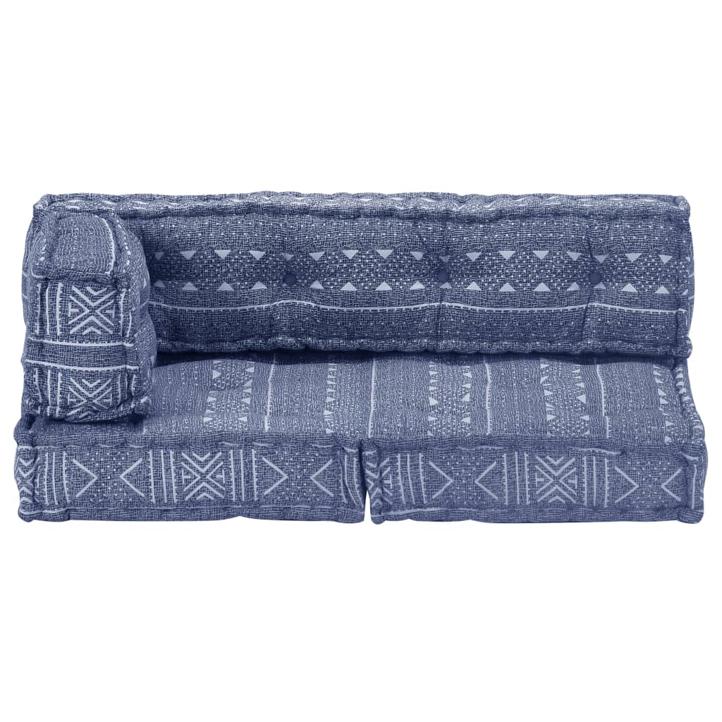 vidaXL Pernă fotoliu puf, indigo, material textil