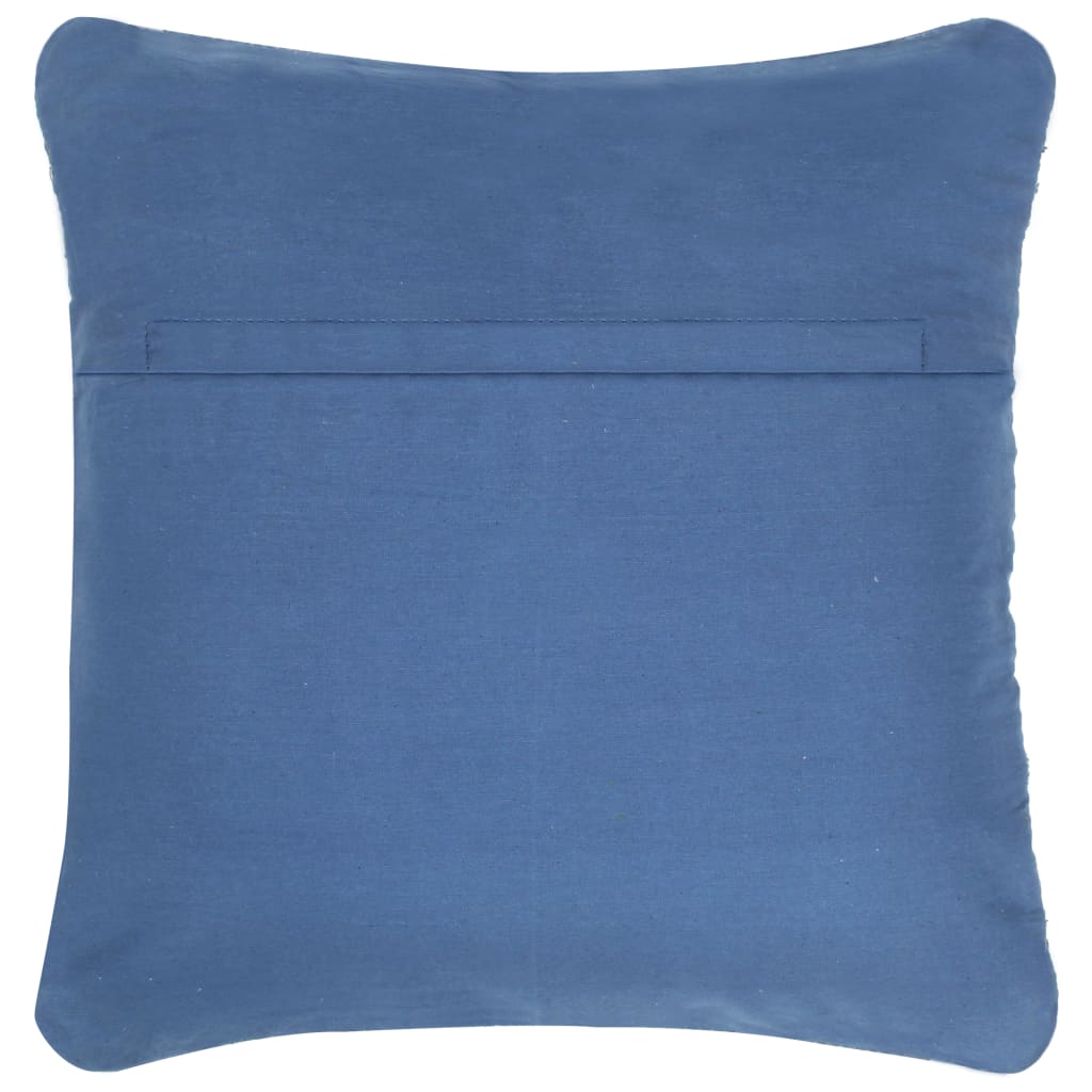

vidaXL Kussens denim chindi 60x60 cm katoen blauw