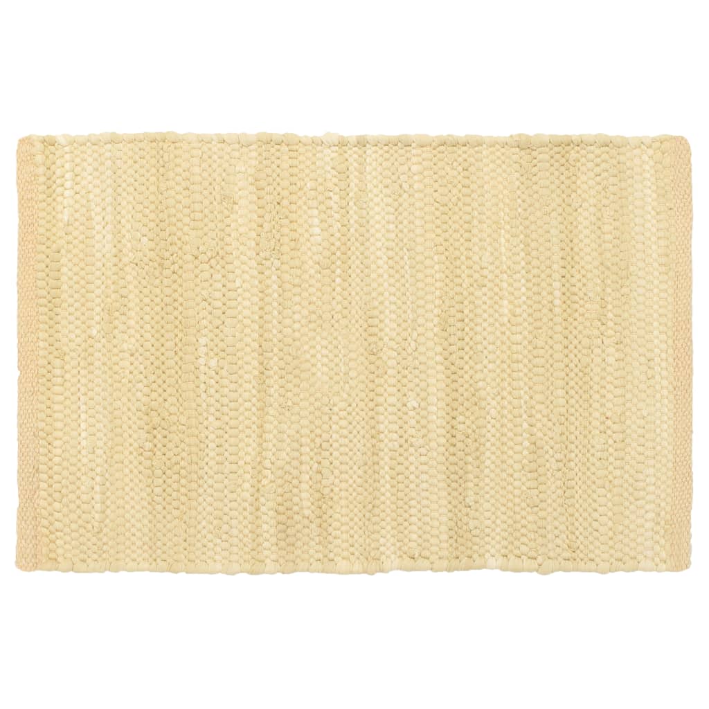 

vidaXL Placemats 4 st chindi 30x45 cm katoen beige