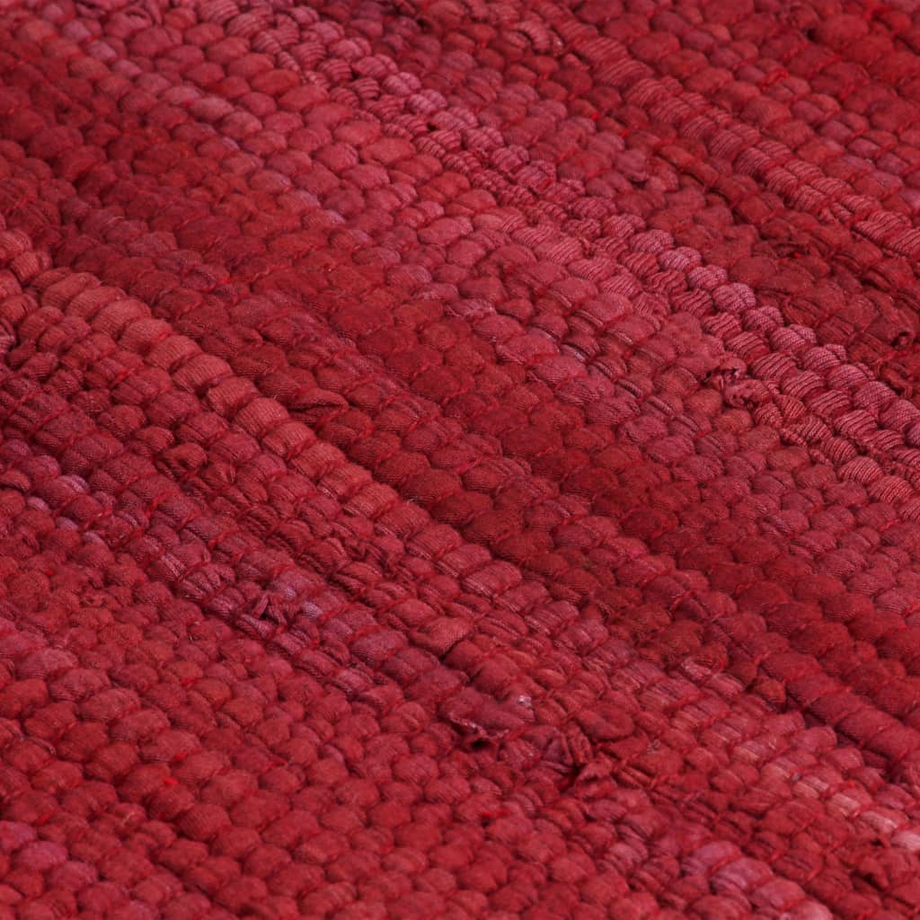 6 darab burgundi vörös pamut rongyalátét 30 x 45 cm 