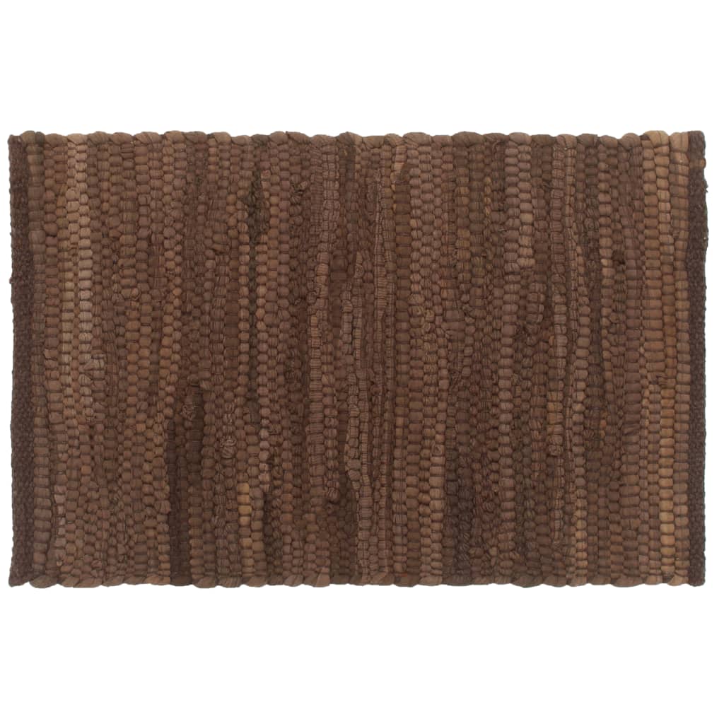 

vidaXL Placemats 4 st chindi 30x45 cm katoen bruin