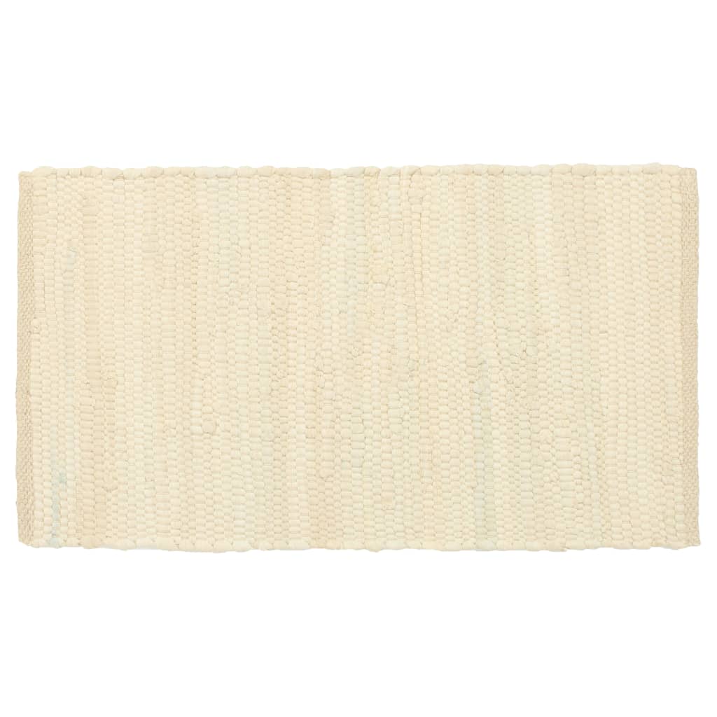 

vidaXL Placemats 6 st chindi 30x45 cm katoen crème