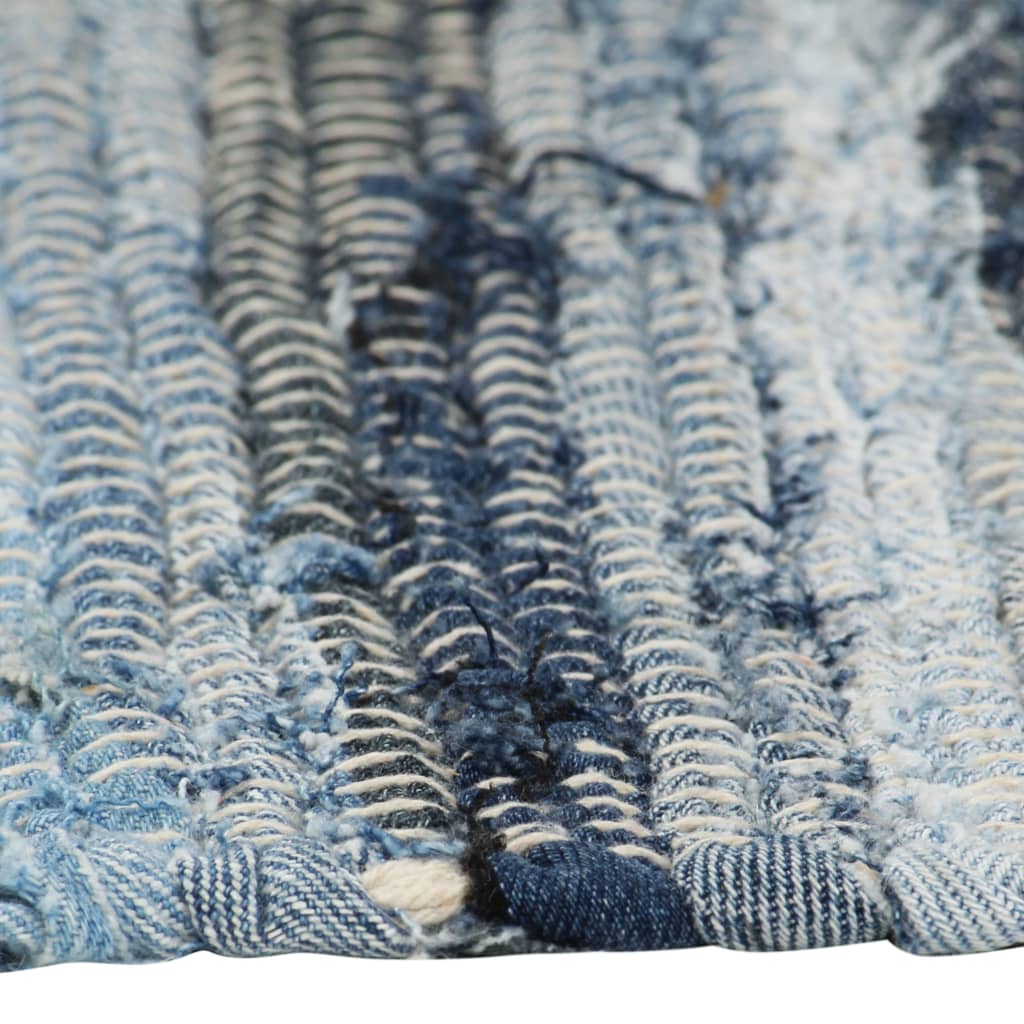 Tischsets 4 Stk. Chindi Denim Blau 30 x 45 cm Baumwolle | Stepinfit.de