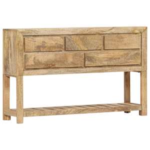 Příborník 120 x 30 x 75 cm masivní mangovníkové dřevo