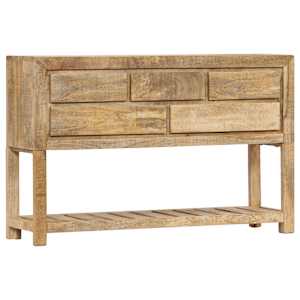 Příborník 120 x 30 x 75 cm masivní mangovníkové dřevo - obrázek 11