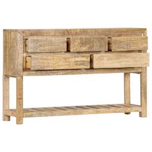Příborník 120 x 30 x 75 cm masivní mangovníkové dřevo - obrázek 3