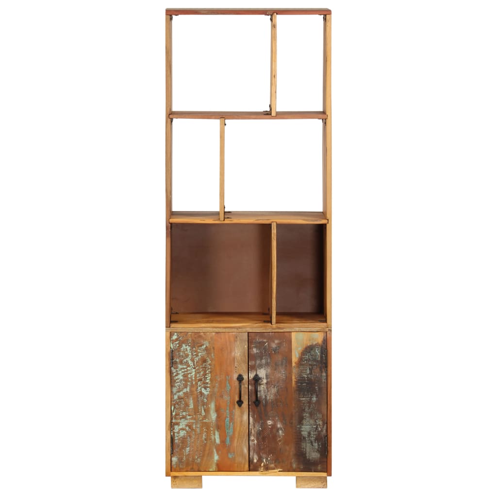 vidaXL Boekenkast 60x35x180 cm massief gerecycled hout afbeelding