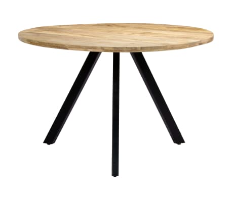 vidaXL Dining Table 47.2"x30" Solid Mango Wood
