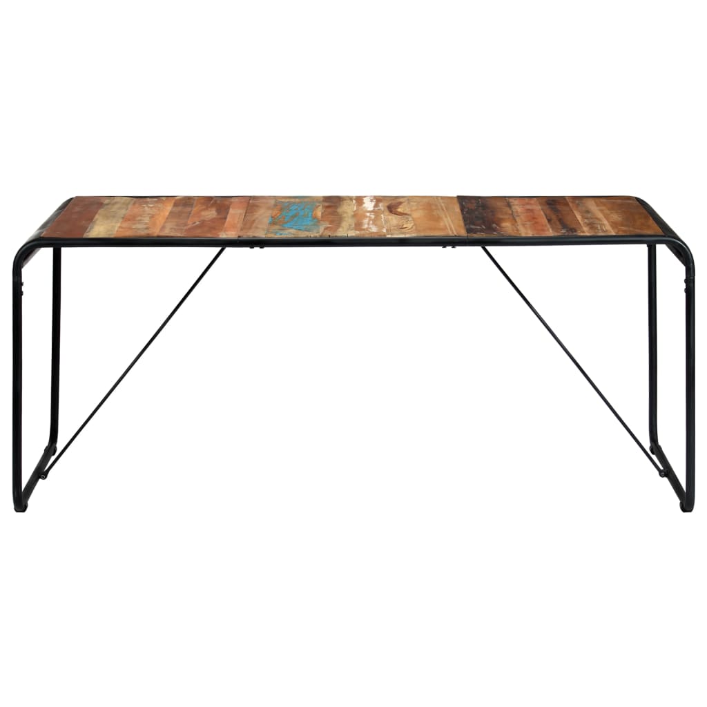 

vidaXL Eettafel 180x90x76 cm massief gerecycled hout