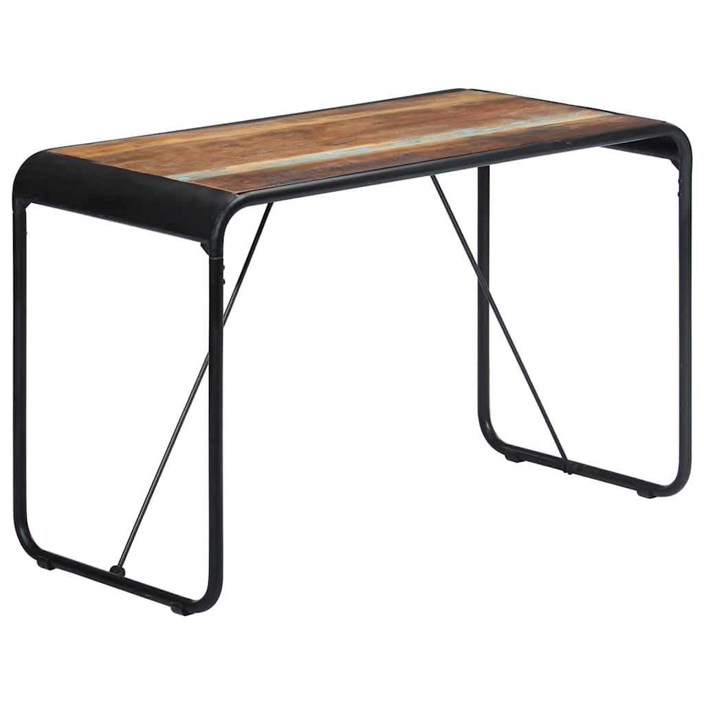 vidaXL Matbord 118x60x76 cm massivt &aring;tervunnet tr&auml;
