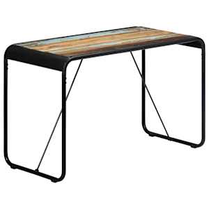 Jídelní stůl 118 x 60 x 76 cm masivní recyklované dřevo - obrázek 11