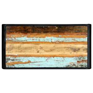 Jídelní stůl 118 x 60 x 76 cm masivní recyklované dřevo - obrázek 4
