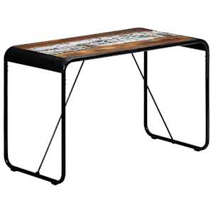 Jídelní stůl 118 x 60 x 76 cm masivní recyklované dřevo - obrázek 9