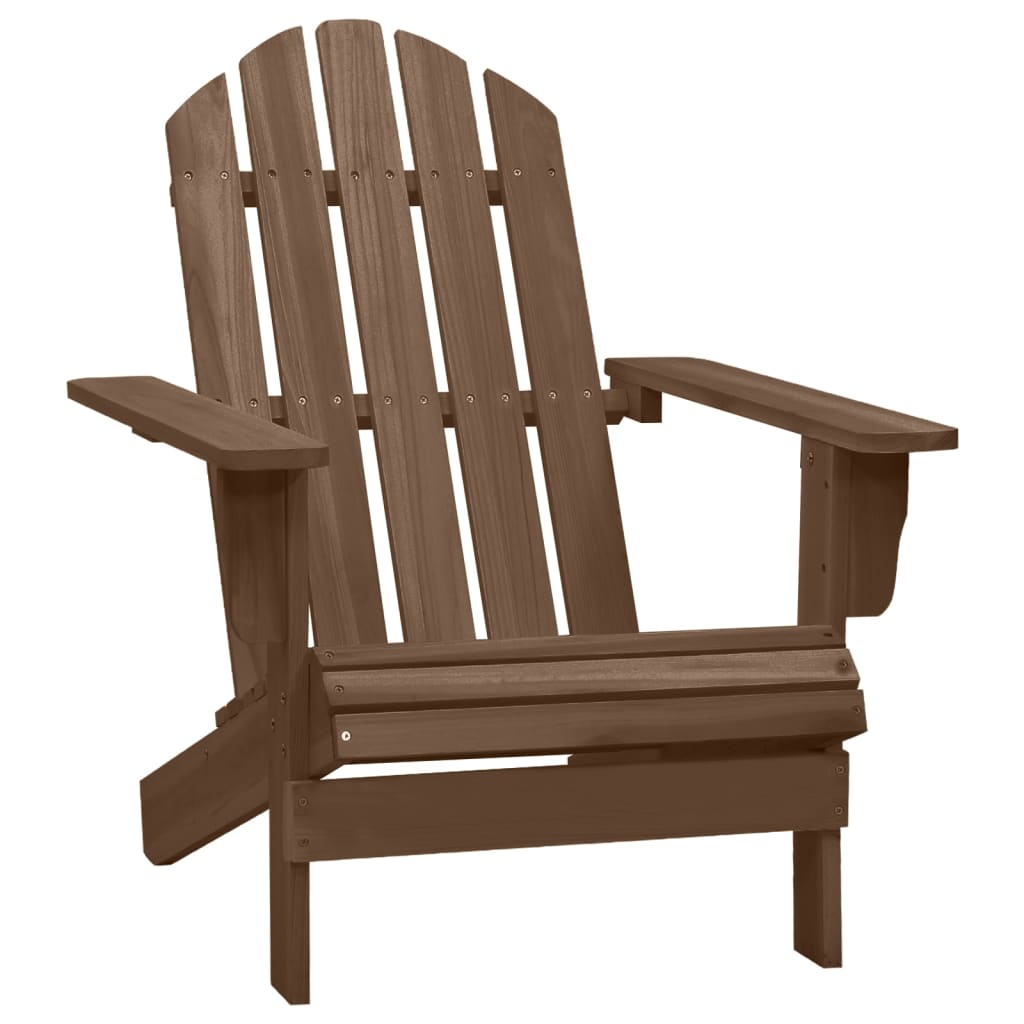 Vrtna stolica drvena smeđa