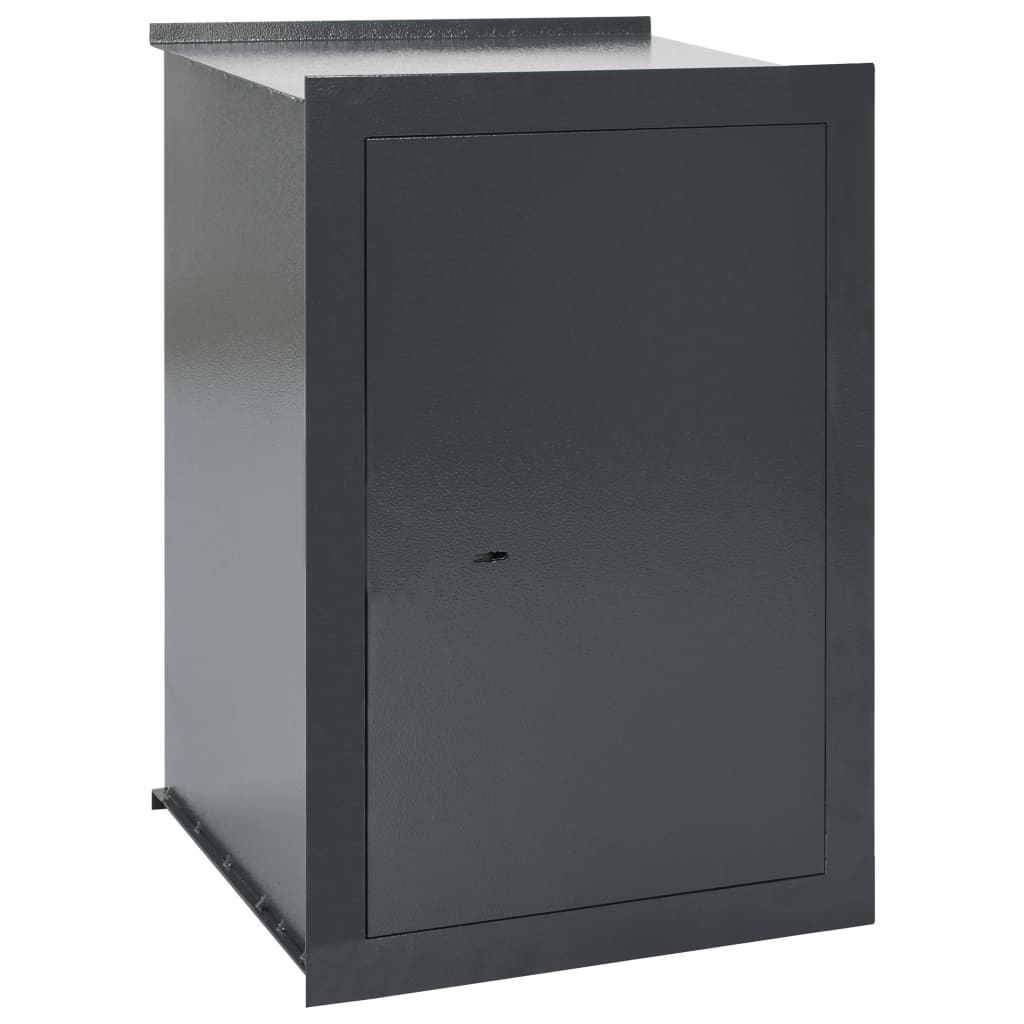 vidaXL Wall Safe Dark Grey 42x36x60 cm