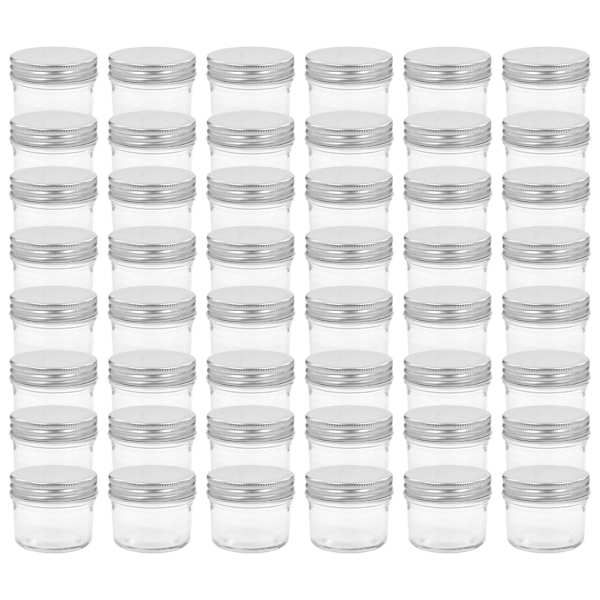 vidaXL h&otilde;bedaste kaantega klaasist moosipurgid 48 tk, 110 ml
